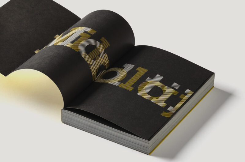 Nikolaj Kirk, Mad til folket, cookbook design. Graphic design by Anders Peter Mejer