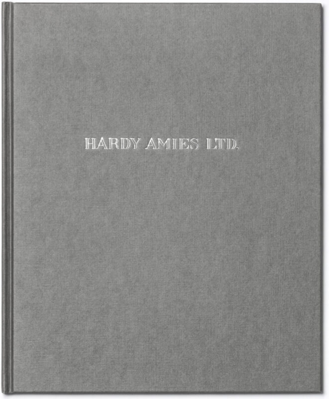 Hardy Amies, 2002, Bryan Adams, fashion catalogue cover. Graphic design by Anders Peter Mejer Design