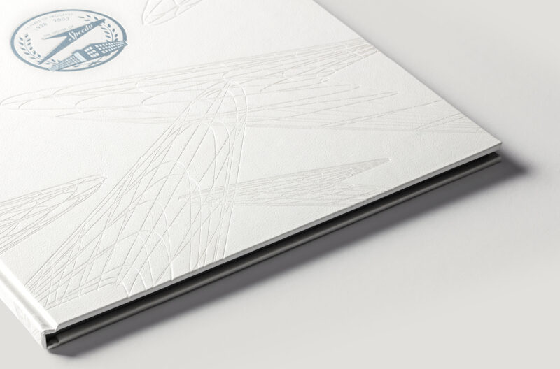 Speedo, 75 years of Speedo, anniversary, catalogue, cover. Art direction and graphic design by Anders Peter Mejer
